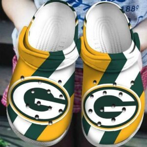 Green Bay Packers Nfl Football Personalized Crocs Crocband