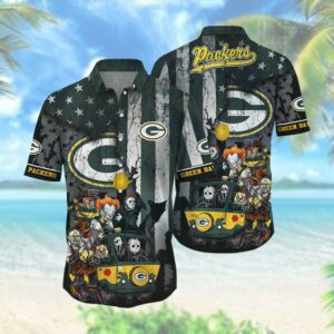 Fashion Green Bay Packers Hawaiian Shirt