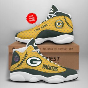 Green Bay Packers JD13 Sneakers Custom Shoes For Fans