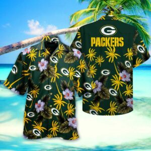 Green Bay Packers NFL Hawaii Flora 2023