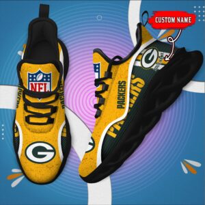 Green Bay Packers NFL Personalized Max Soul Shoes