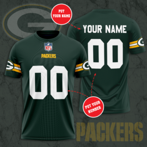 Green Bay Packers T-shirts 3D Print Full For Fan