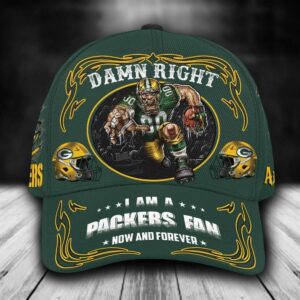 Green Bay Packers Cap Of Captain Aaron Rodgers