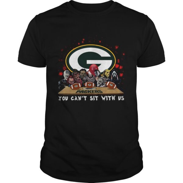 Green Bay Packers Horror Team You Cant Sit With Us Shirt