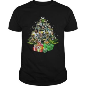 Green Bay Packers Players Christmas Trees shirt