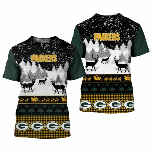 Green Bay Packers T-shirt Gift For Xmas