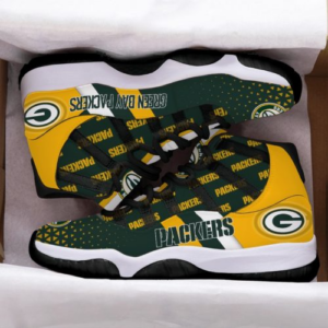 Custom Name – Green Bay Packers -Personalized JD13 Shoes