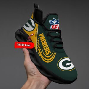 Green Bay Packers Nfl Max Soul Sneakers Personalized