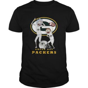 Rick and Morty Green Bay Packers Shirt