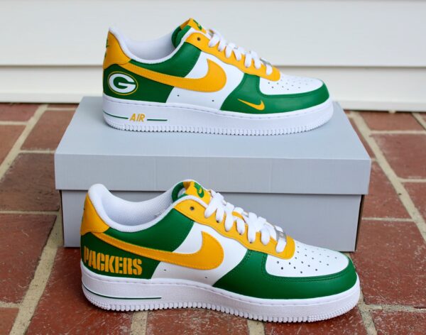 Green Bay Packers NFL Air Force One Shoes
