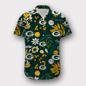 Green Bay Packers Aloha Hawaiian Shirt