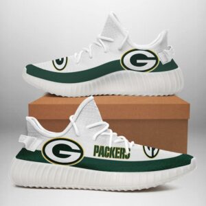Green Bay Packers Casual Yeezy Shoes 2023
