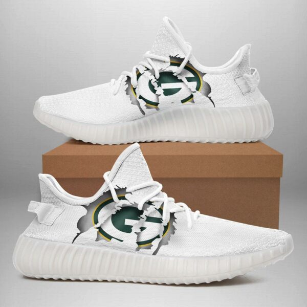 Green Bay Packers Cool Boys Yeezy Shoes