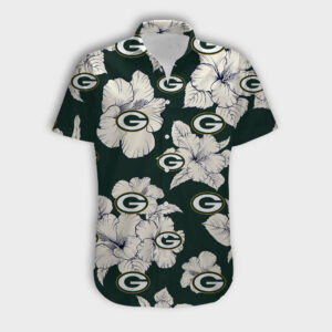 Green Bay Packers Tropical Floral Shirt 2023