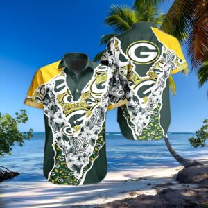 Green Bay Packers Hawaiian Shirt 2023 Hot Trending