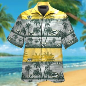 Green Bay Packers Hawaiian Shirt Large